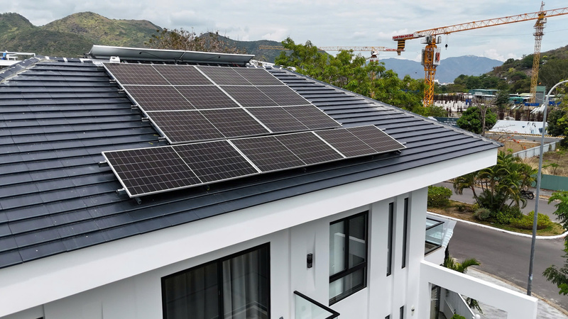 Hình ảnh thực tế - Quỳnh An Solar - Công Ty TNHH Xây Dựng Và Công Nghệ Quỳnh An